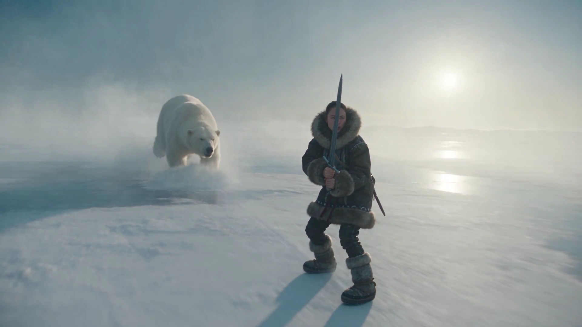 Polar Bear Attack Morphs into Cozy Living Room VR Revelation