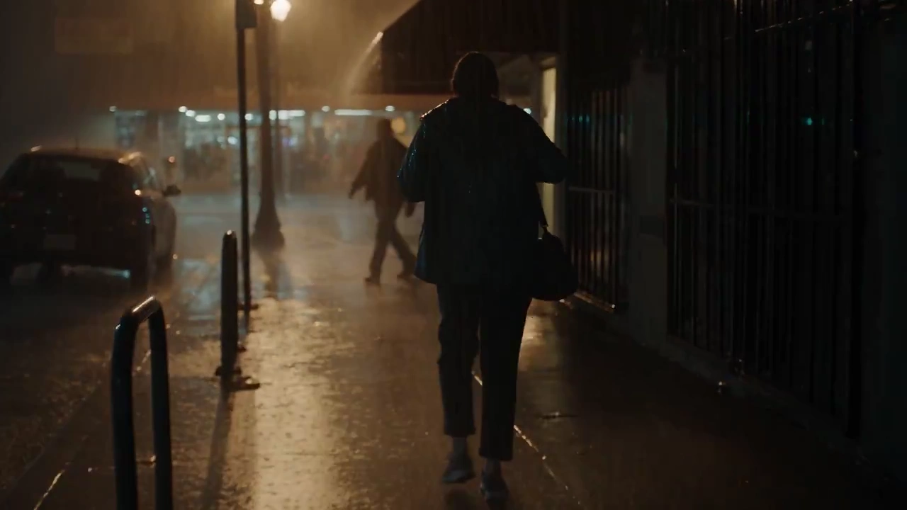 Midnight Downpour Chase Erupts Into Sprint Toward Waiting Car
