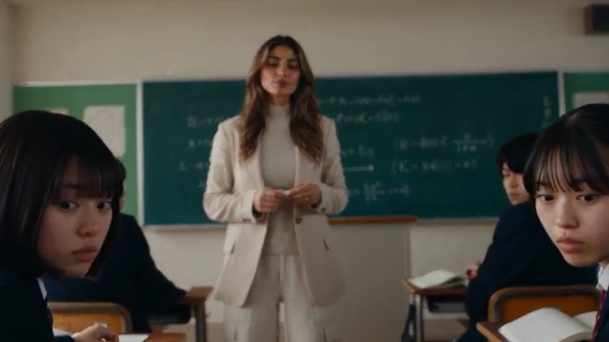 Teacher Grabs Wooden Bench to Battle Infected Student in Classroom