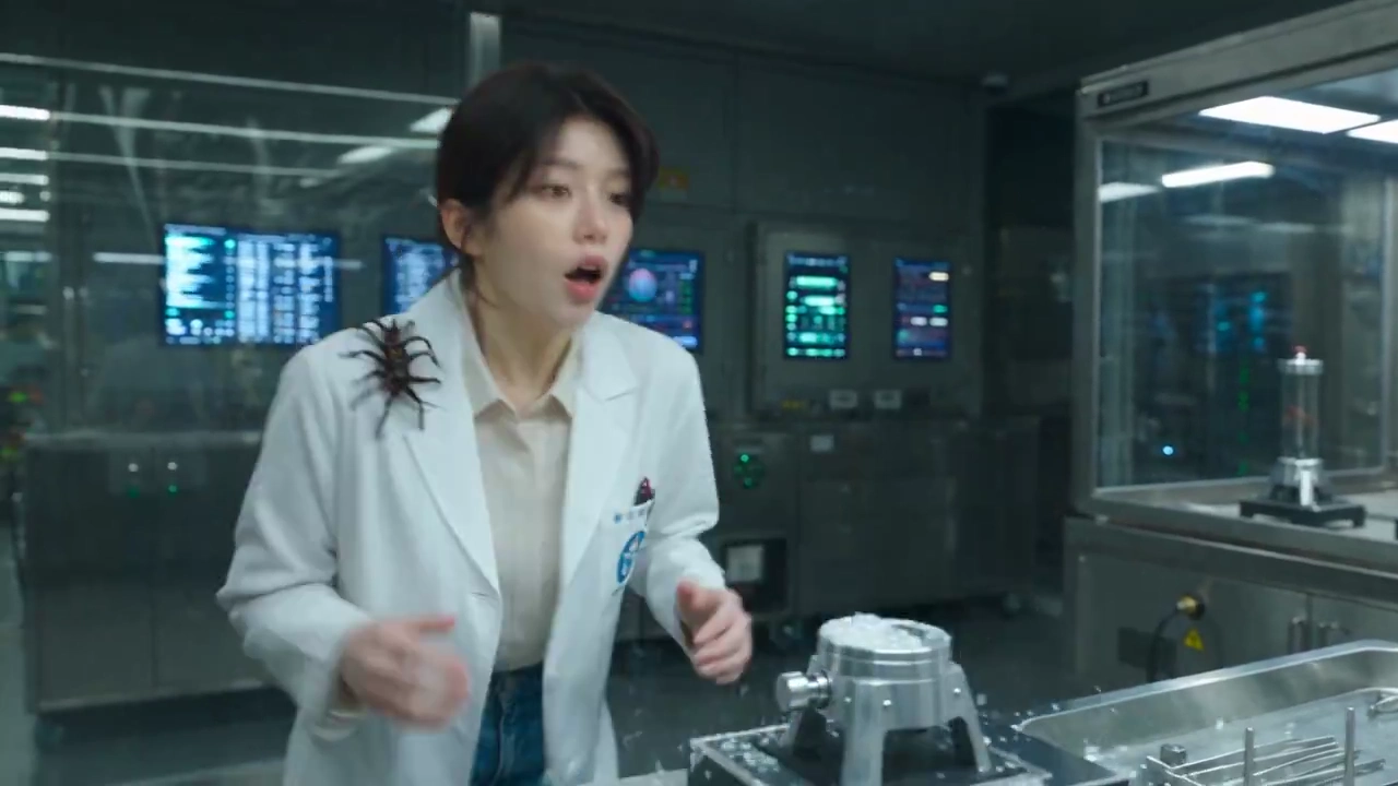 Korean Researcher Transforms After Parasite Attack in Containment Lab