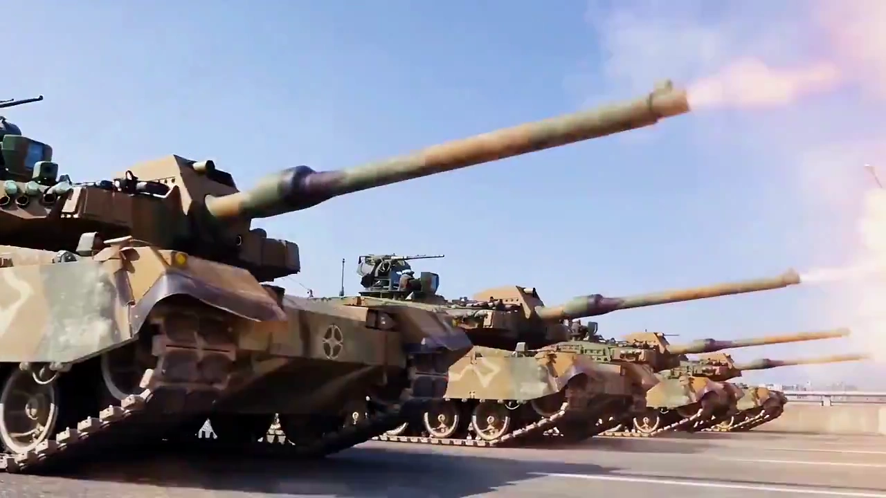 Neon-Eyed Student Silently Defeats Tank Battalion on Deserted Road