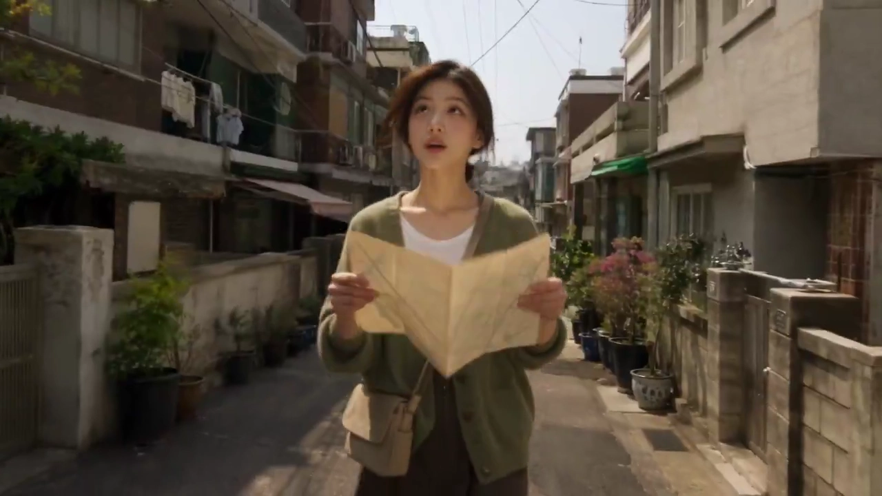 Lo-Fi Afternoon Wander Through Seoul Alleys With Iced Drink