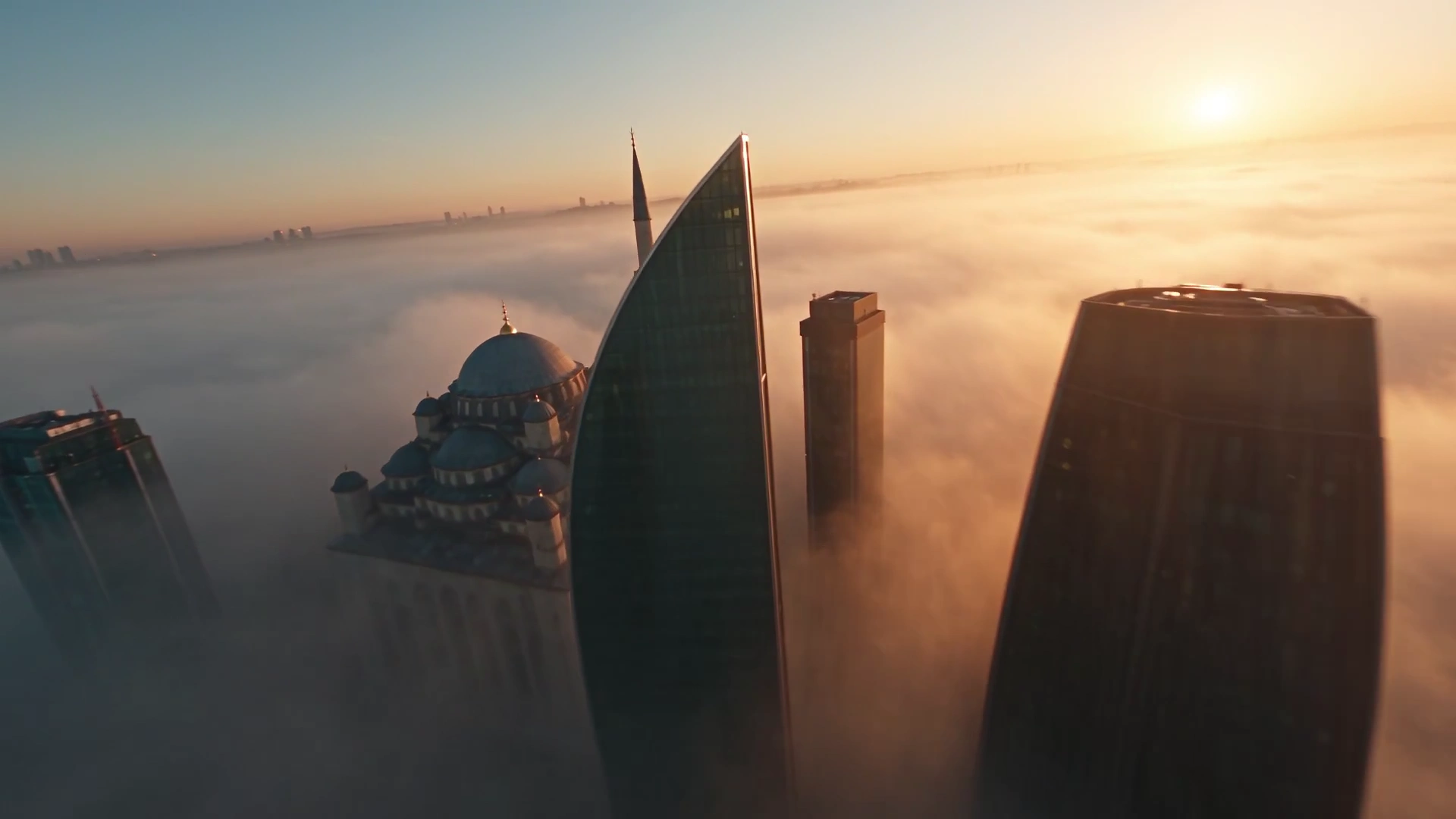 Cyberpunk Istanbul Meets Ancient Cappadocia in High-Speed Aerial Odyssey