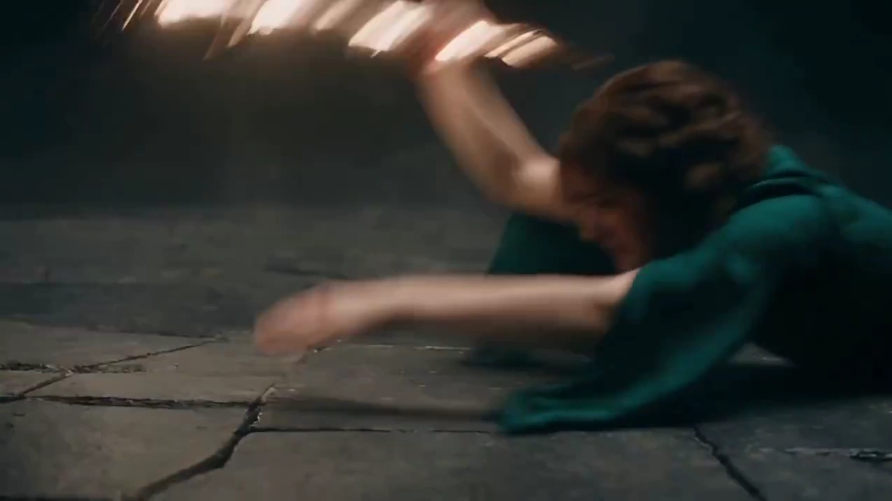 Molten Roots Rise as Horned Demon Drags Girl Across Dark Stone