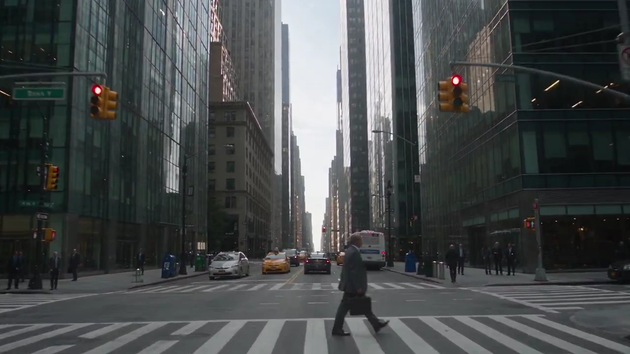 Three Silent Flips Turn a Sunlit Metropolis Into a Floating Puzzle