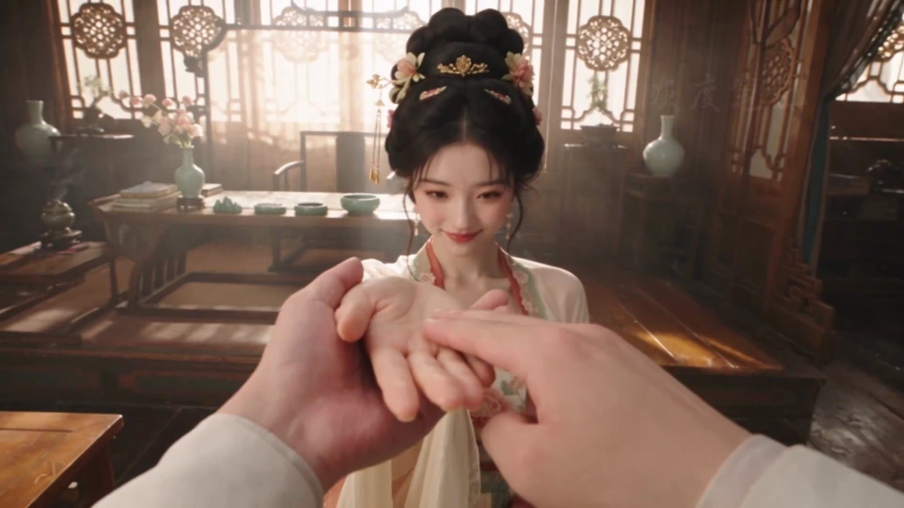 Ancient Chinese POV Camera Gets Punched After a Suspicious Palm Reading