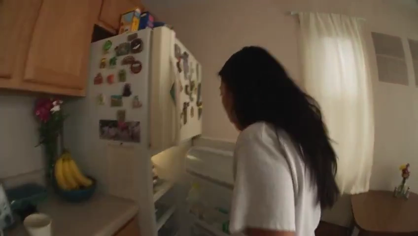 She Tries to Make Pancakes and Accidentally Drops Her Fork