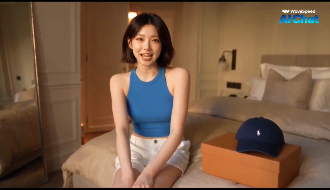 Golden Hour Stroll Shows Off Cap and Sneakers With Friend Filming