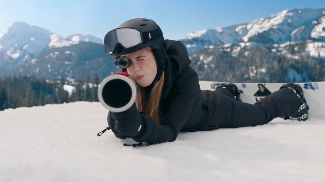 Woman Fires Giant Marshmallow Down Colorado Mountain Toward Resort Café