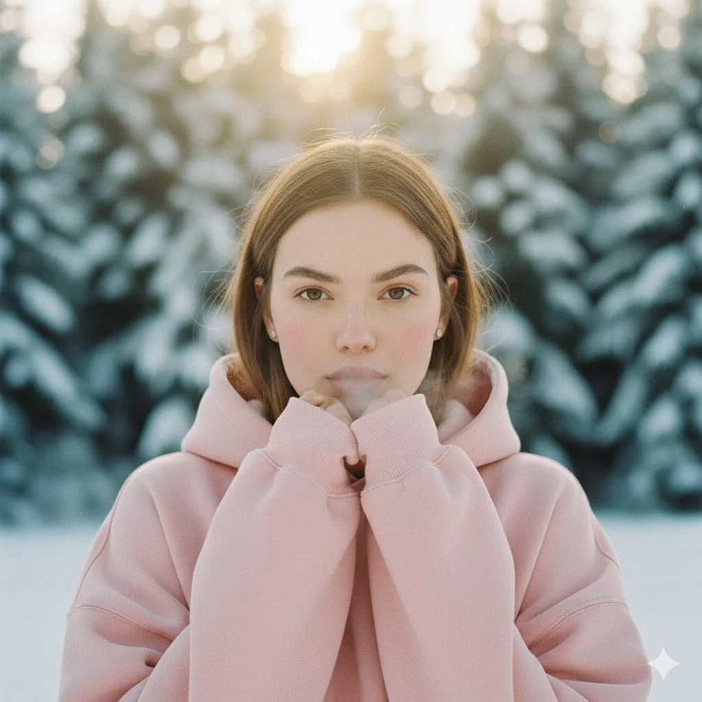 Cozy Glow: Winter Vibes in Pastel Hues