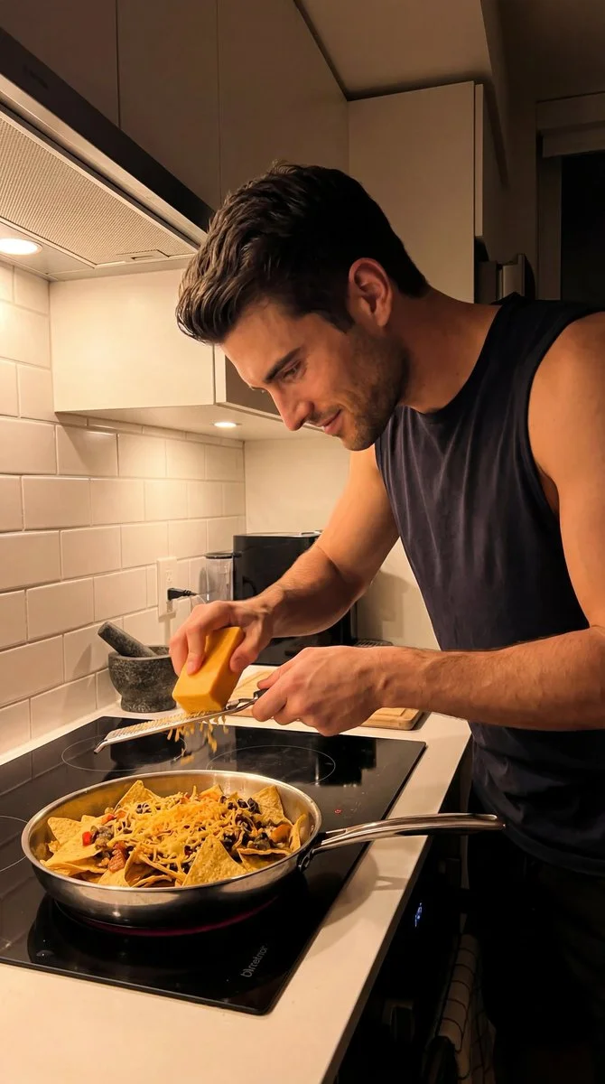 Cozy Kitchen Vibes with a Nacho Twist