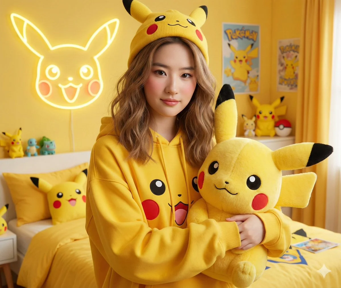 Cozy Pokémon Haven: A Vaporeon-Inspired Retreat