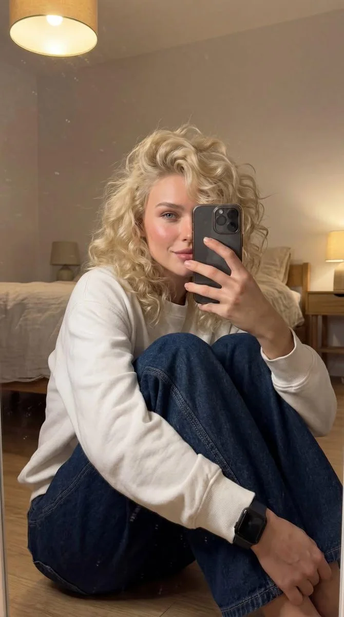 Cozy Reflections: A Portrait of Everyday Elegance