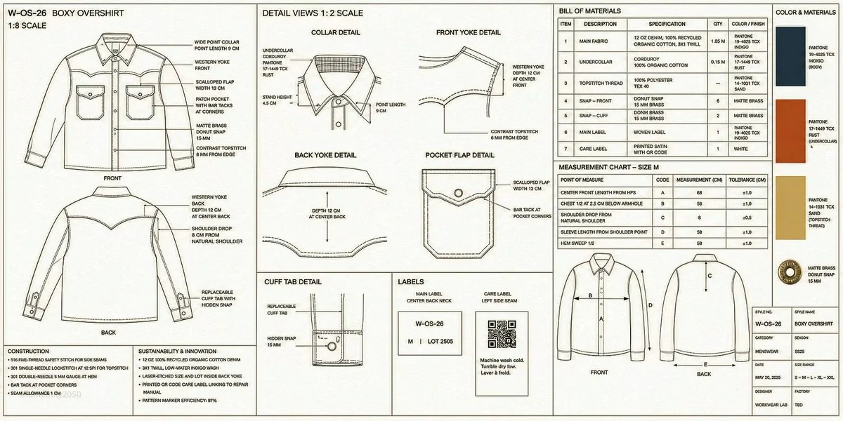 Crafted for the Future: The W-OS-26 Overshirt