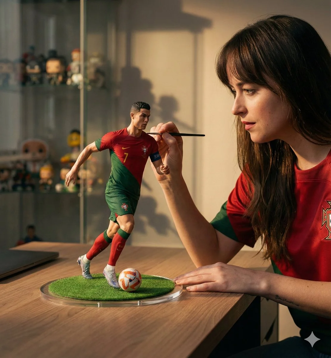 Crafting a Legend: The Art of Miniature Football