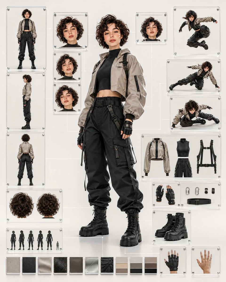 Crafting a Luxurious Character Presentation with Precision Design