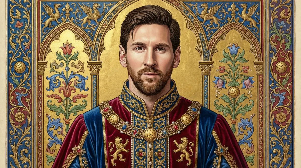 Crafting an International Gothic Portrait with AI Precision