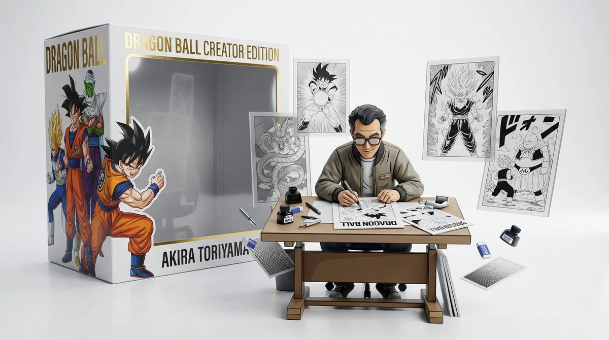 Crafting Manga Magic: A 3D Artistic Journey