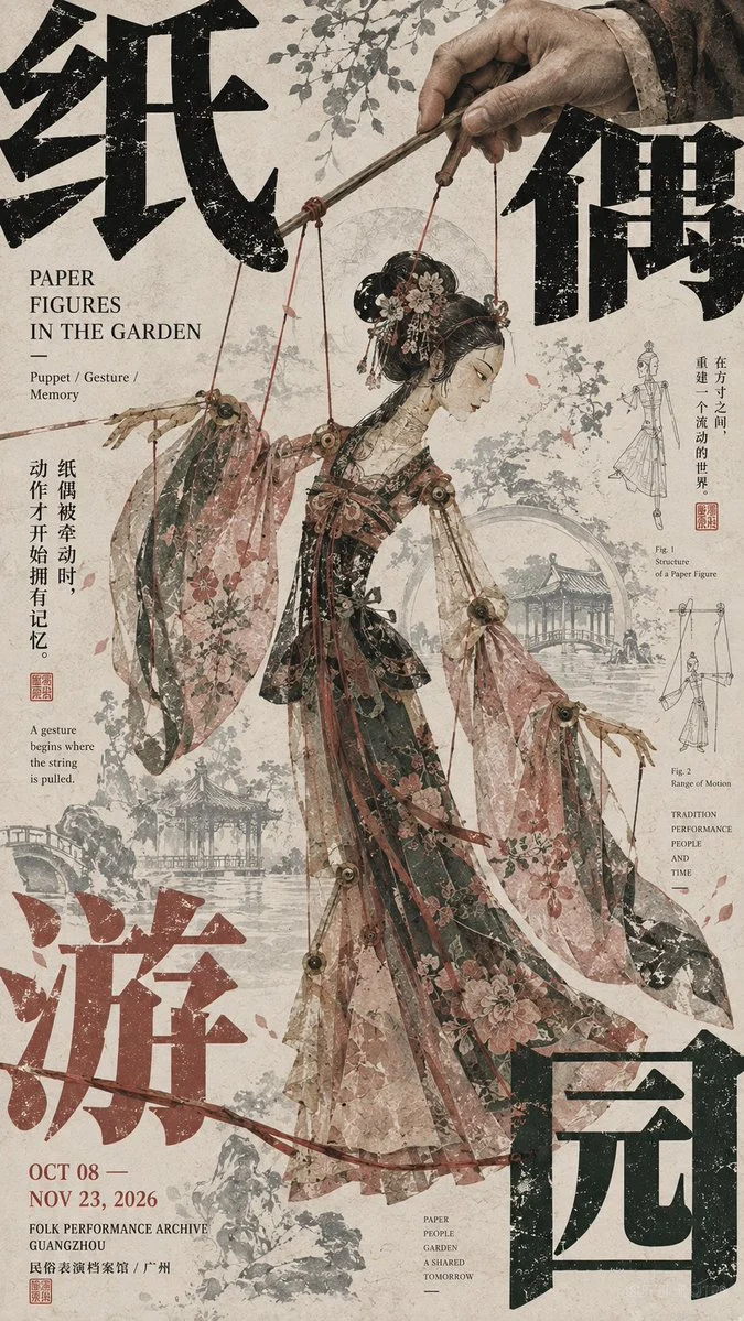 Create a Stunning East Asian Cultural Exhibition Poster Design