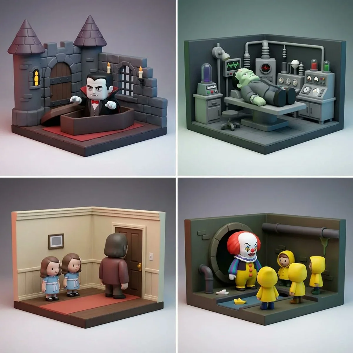 Creepy Meets Cute: Horror Literature in Vinyl Sculptures