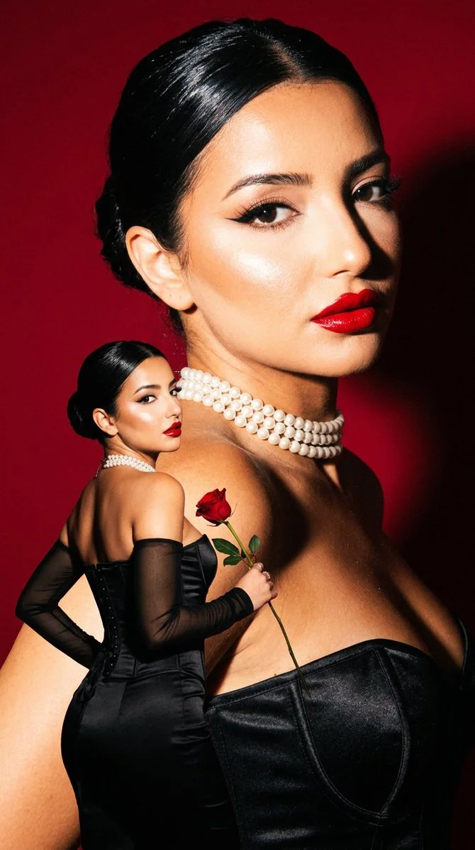 Crimson Flash Couture