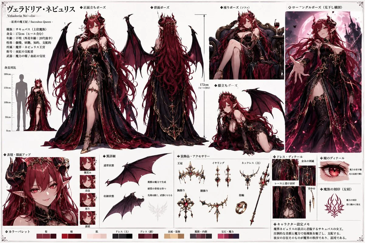 Crimson Sovereign: The Gaze of Power