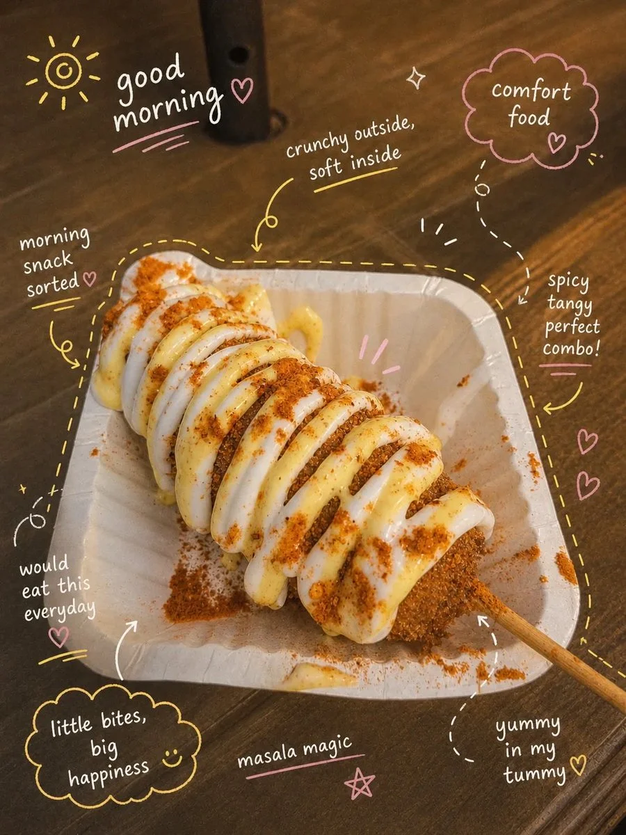 Crispy Korean Corn Dog Delight