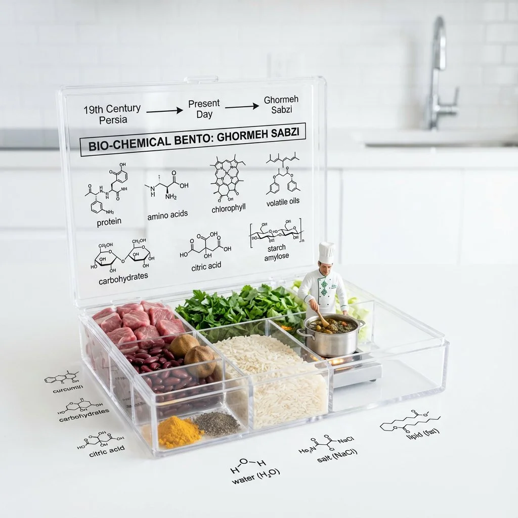 Culinary Chemistry: Ghormeh Sabzi Redefined