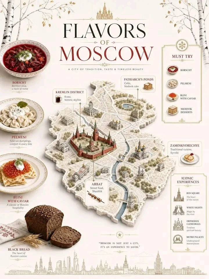 Culinary Journey Through Moscow's Flavors
