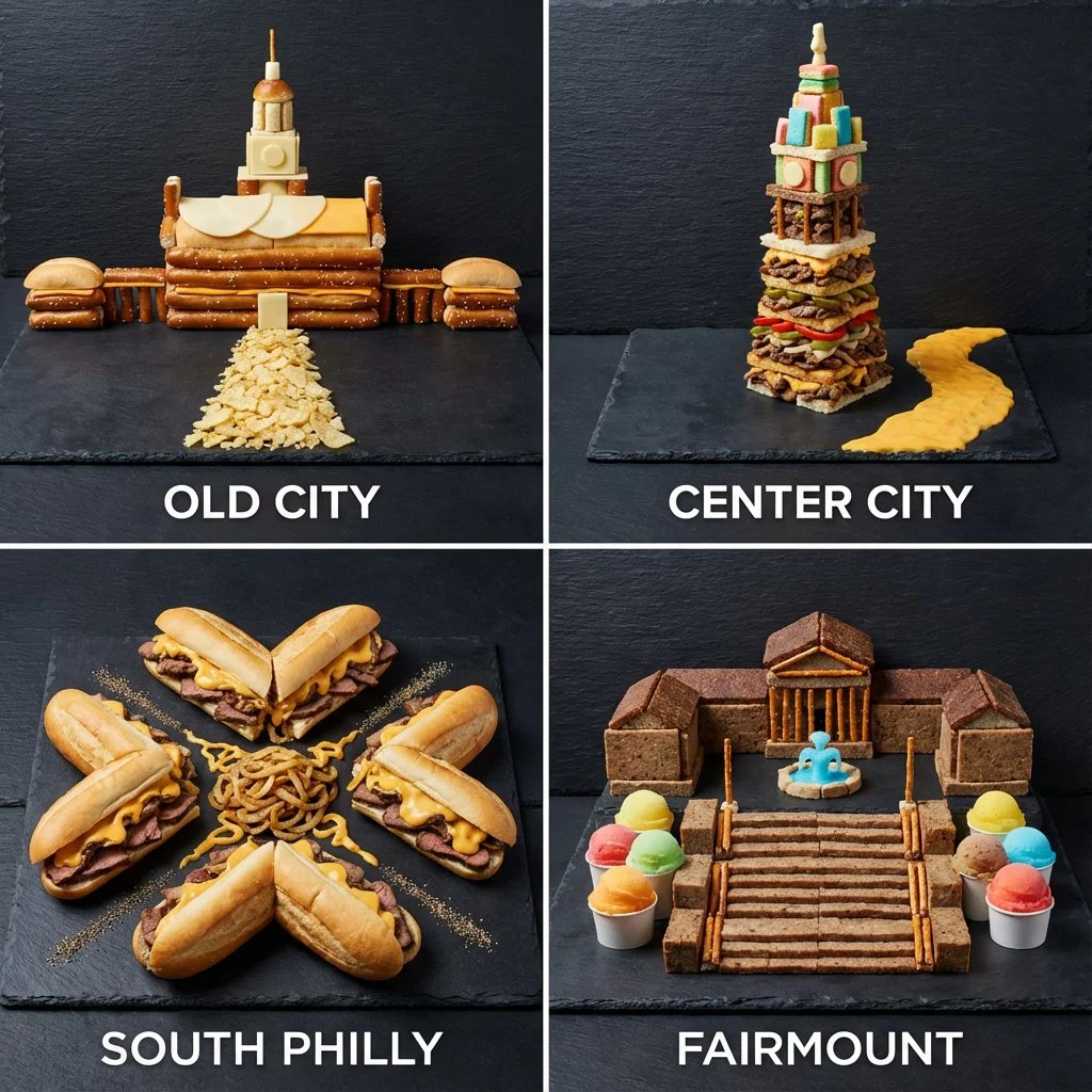 Culinary Landscapes: Food Art with a Twist!