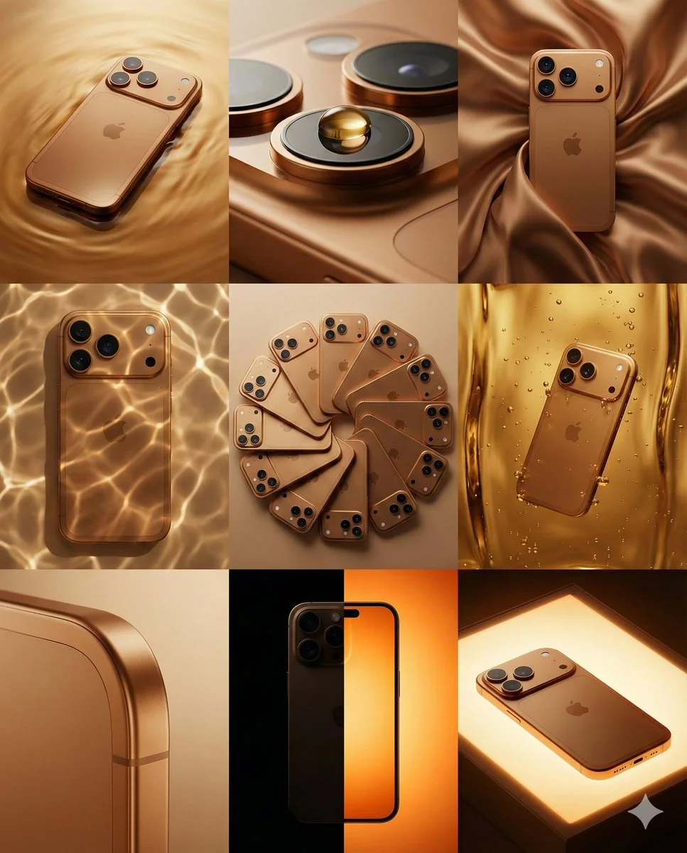 Curated Elegance: A 9-Panel Mobile Tribute