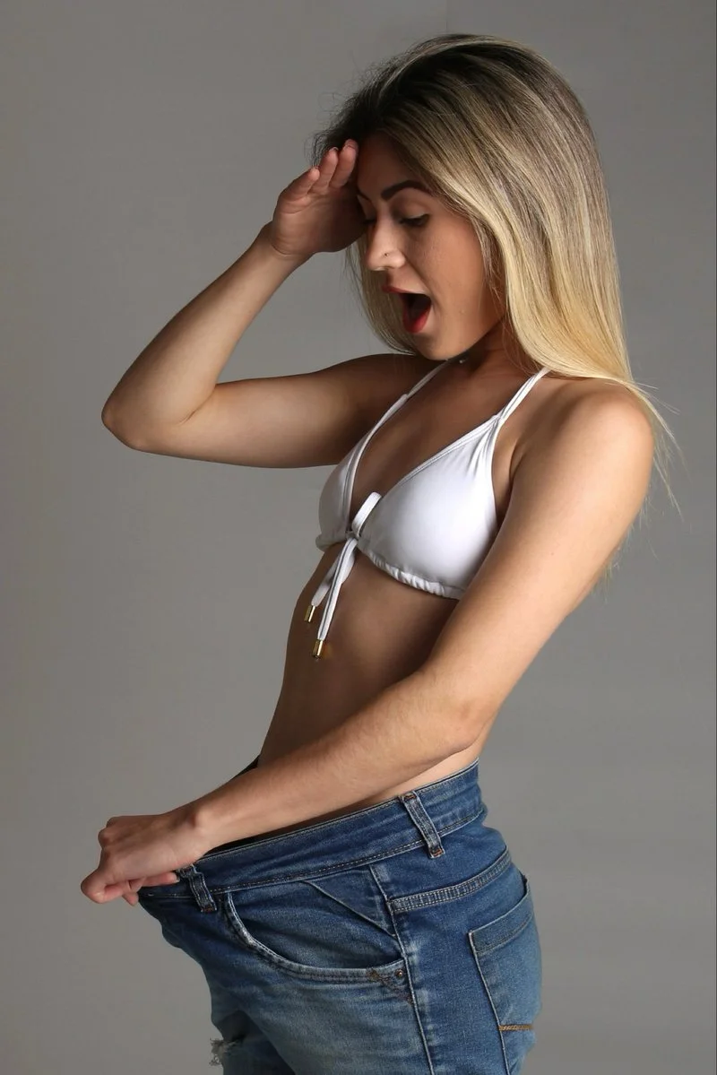 Curiosity Unveiled: A Playful Fashion Moment