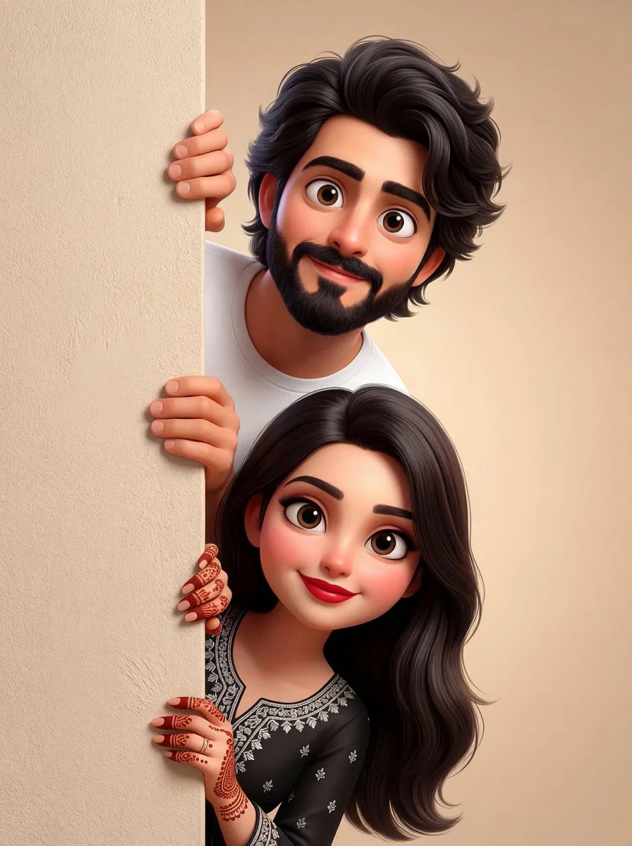 Curious Peeks in Pixar-Style