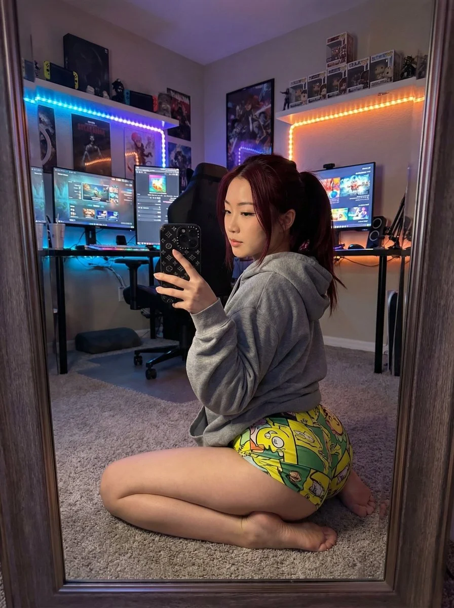 Curves & Controllers: The Gamer’s Selfie