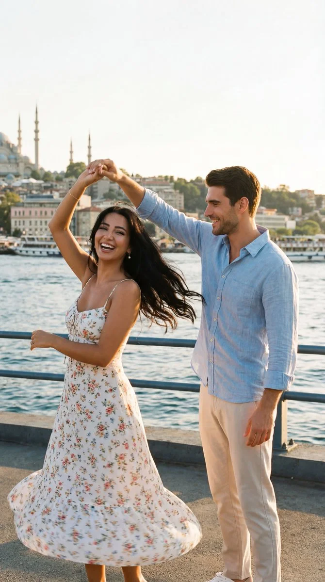 Dancing in Istanbul's Golden Glow