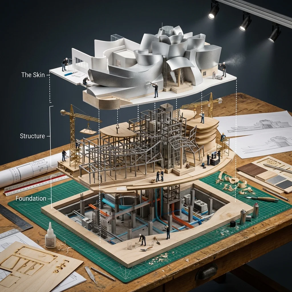 Deconstructing Architecture: A Tiny World of Model Makers