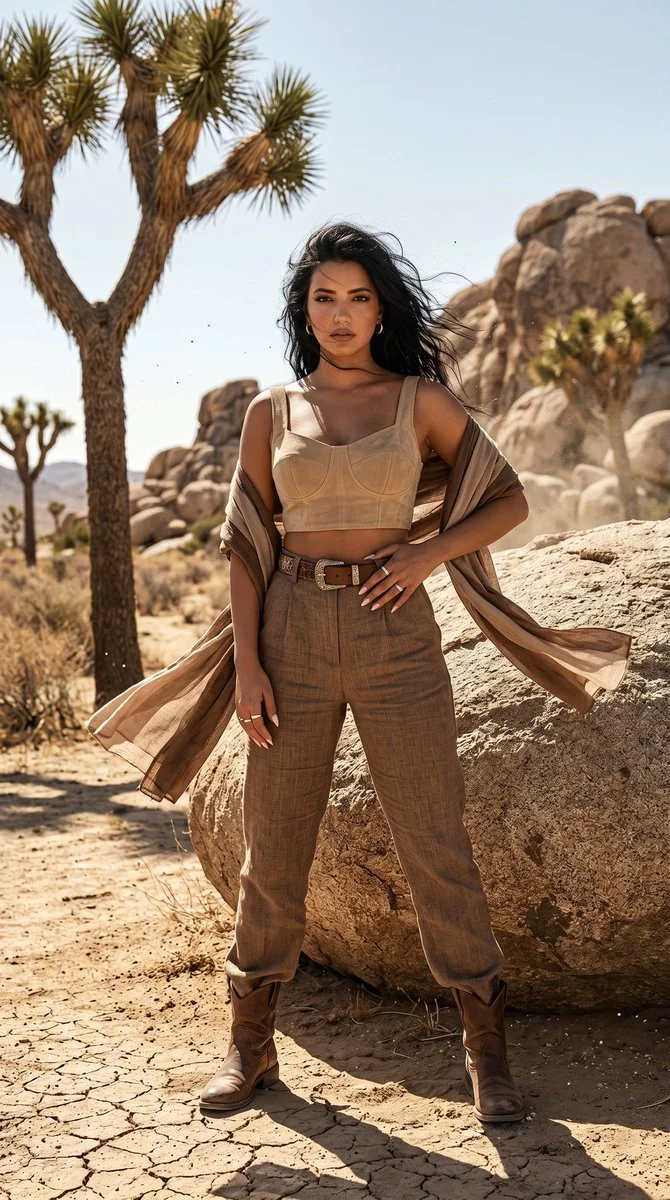 Desert Power: High-Fashion in Joshua Trees