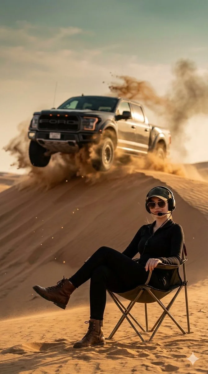 Desert Thrills: A Cinematic Power Play