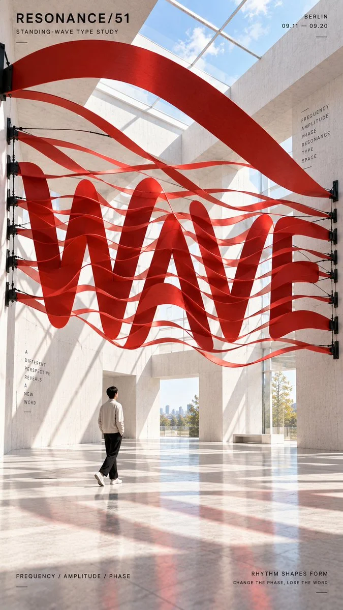 Designing Perspective Typography Posters Using Real Physical Deformation
