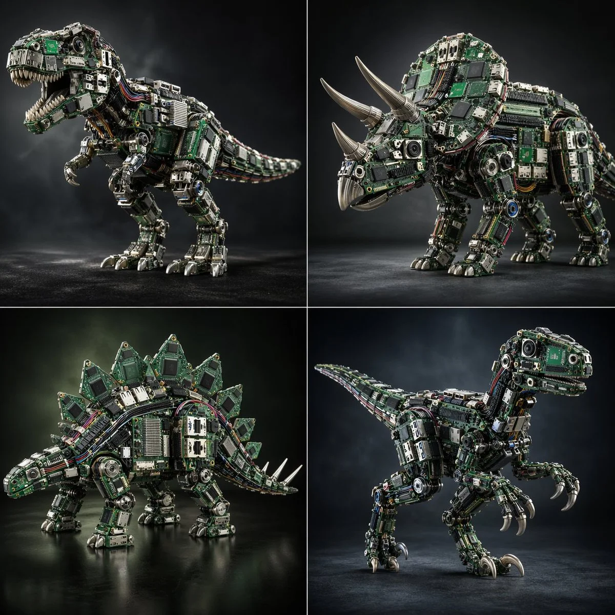 Dinosaurs Reimagined: The Raspberry Pi Creations