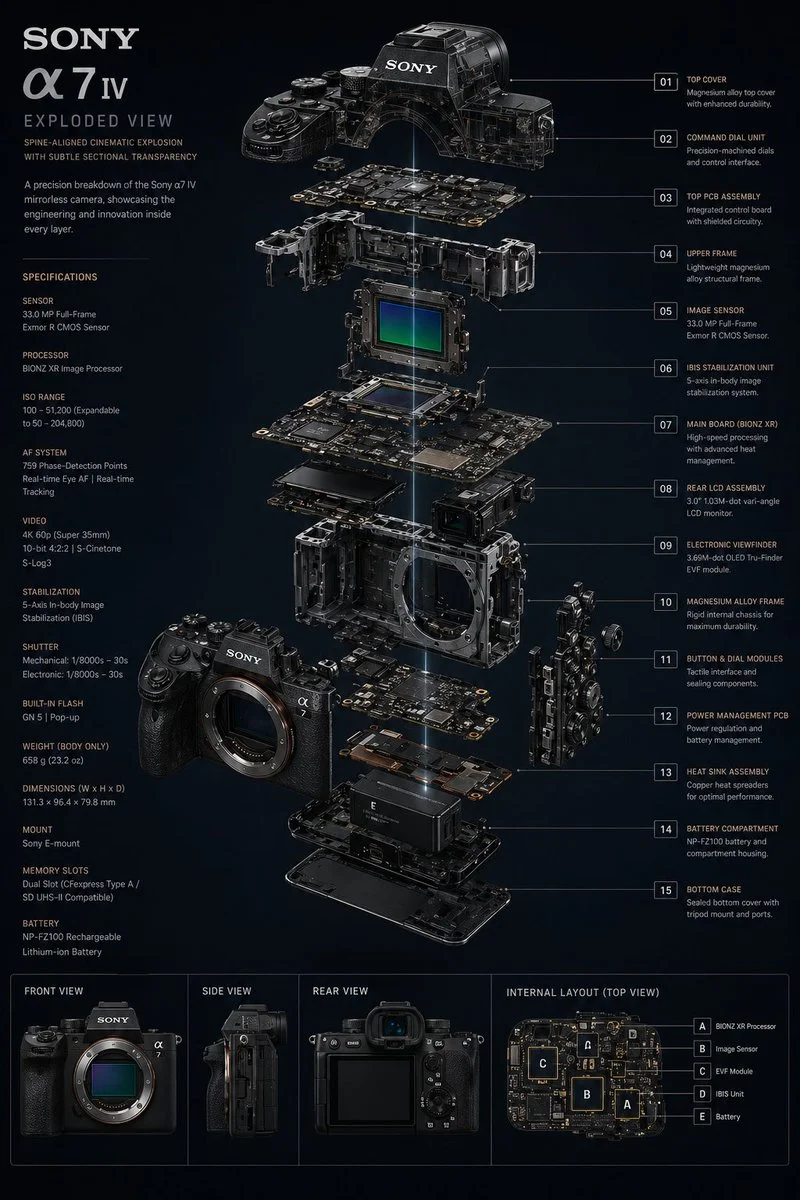 Dissecting Innovation: Sony BRAVIA 8K TV in 3D
