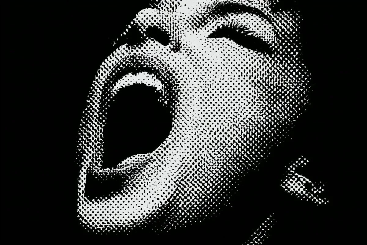 Dot-Drenched Dread: A Halftone Horror
