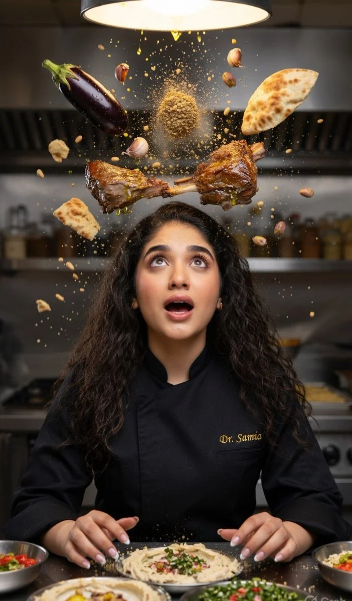 Dr. Samia Amidst a High-Stakes Arabic Culinary Explosion