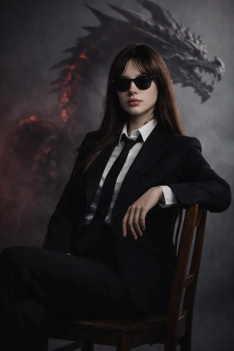 Dragon Sentinel in Shadows