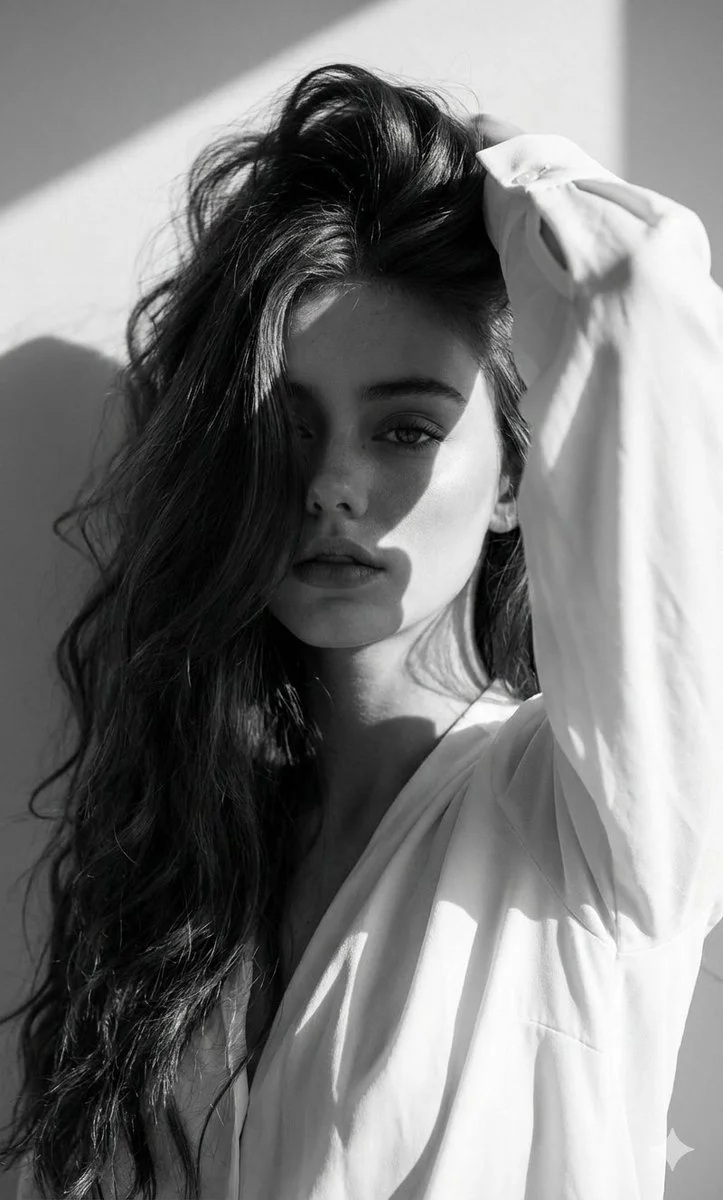 Dramatic Monochrome Elegance