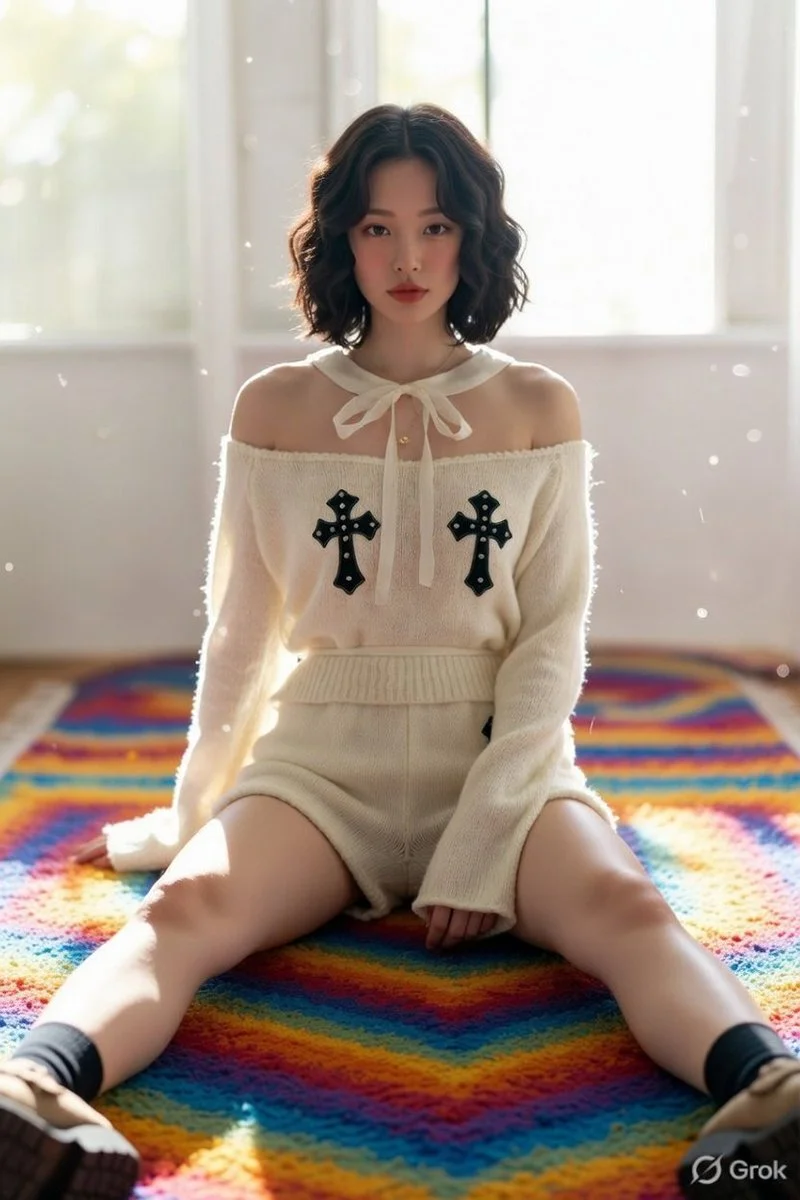 Edgy Lounge Chic with a Bold Twist