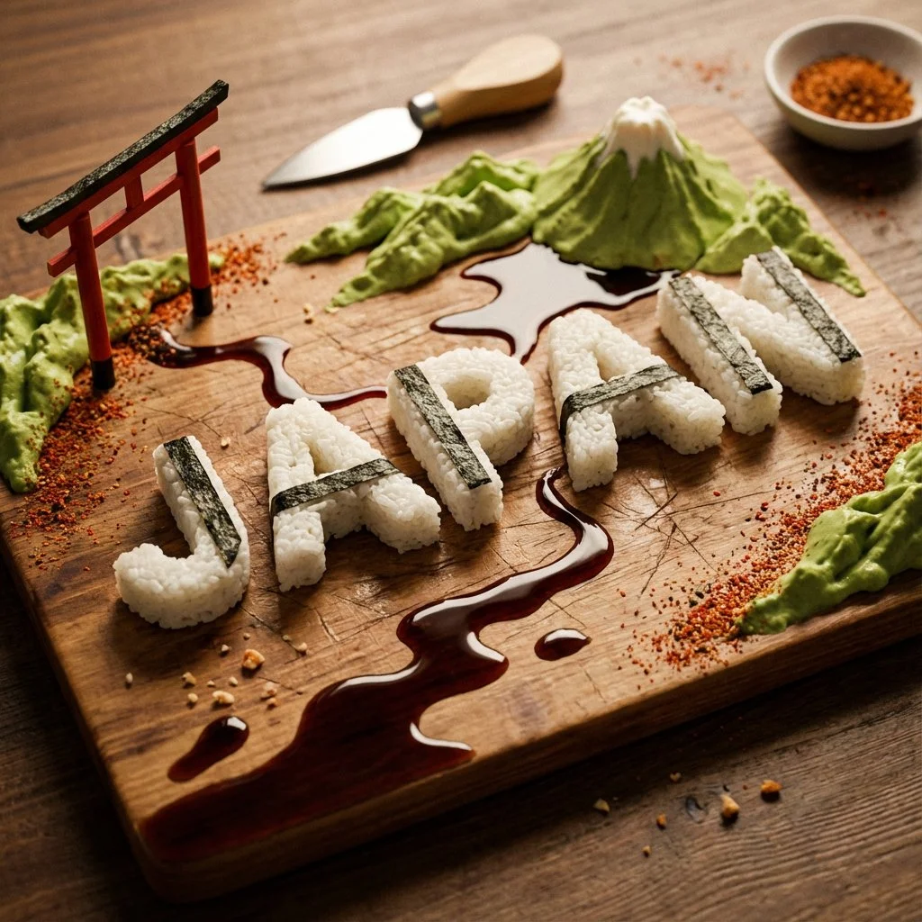 Edible Japan: A Culinary Masterpiece on a Board