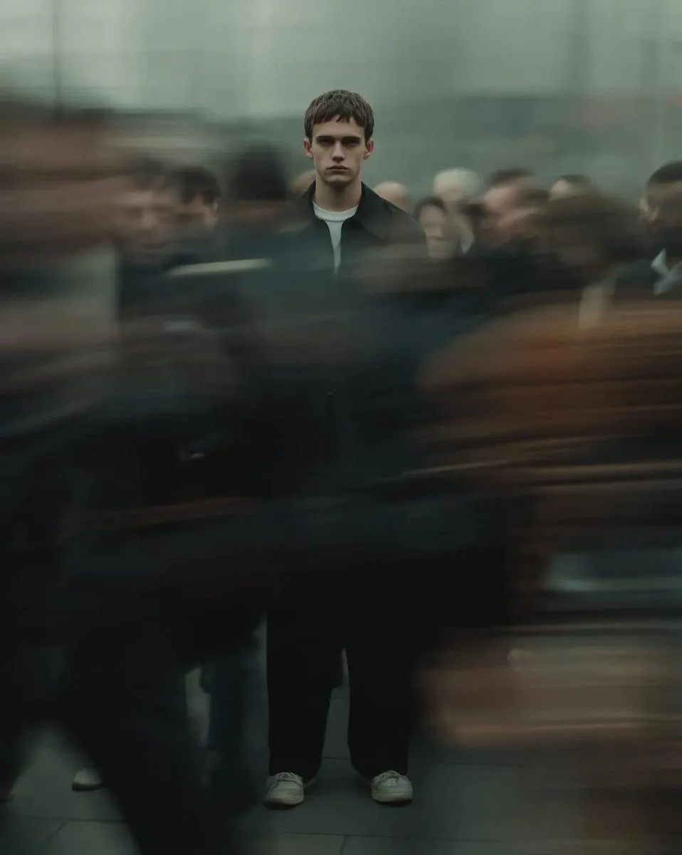 Editorial Contrast: Capturing Quiet Rebellion in Motion