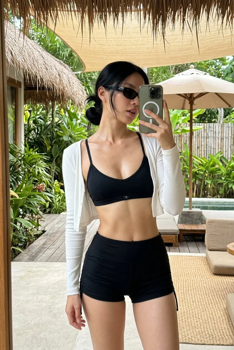 Effortless Elegance at the Tropical Getaway