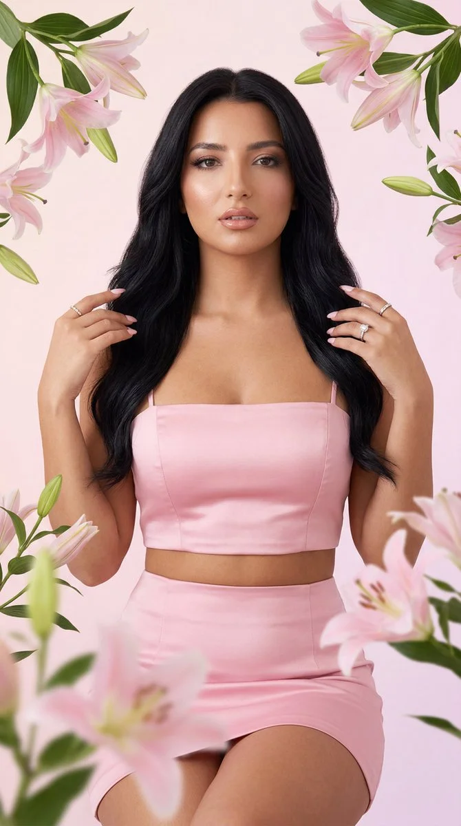 Effortless Elegance in Soft Pink